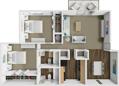 Floor plan The Grande Oak