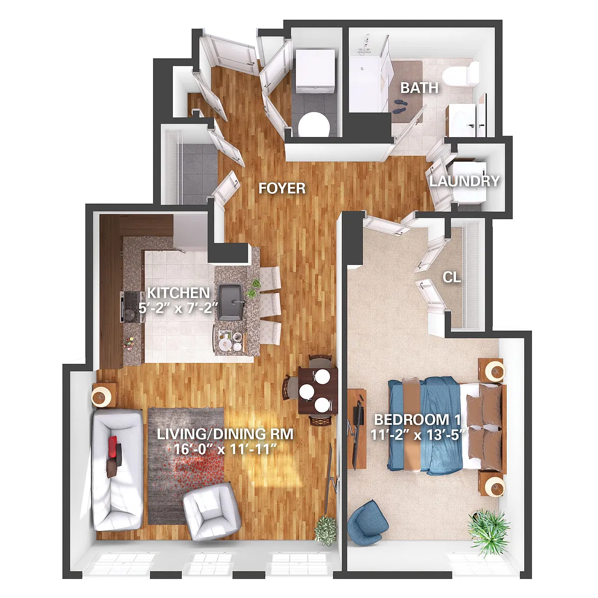Floor plan Napolean I
