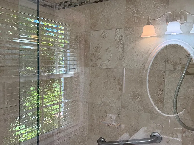 First floor full bathroom