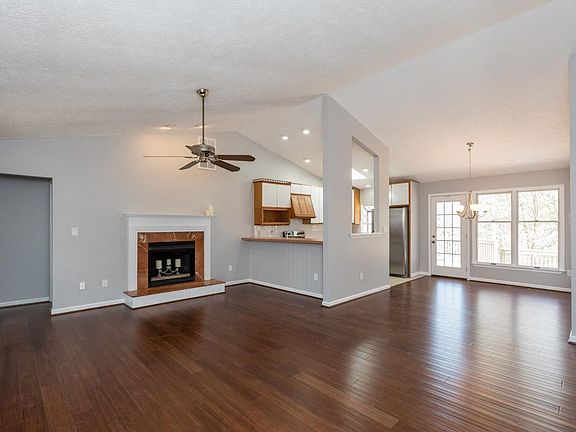 Open concept living/dining/kitchen