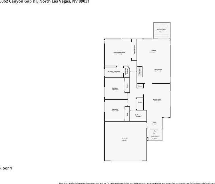6062 Canyon Gap Dr, North Las Vegas, NV 89031 | Zillow
