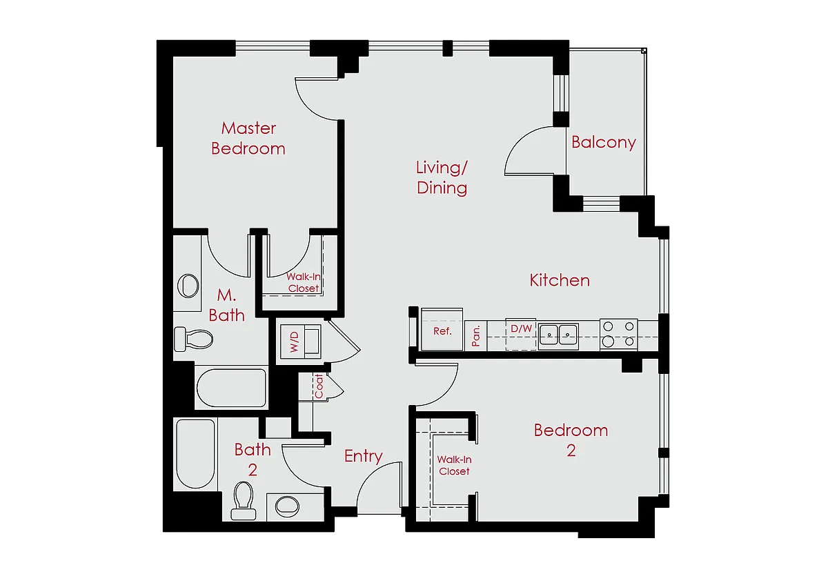 Floor plan B1