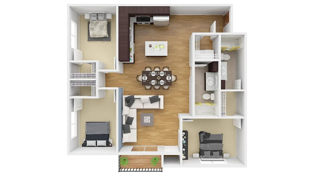 Floor plan Harrison
