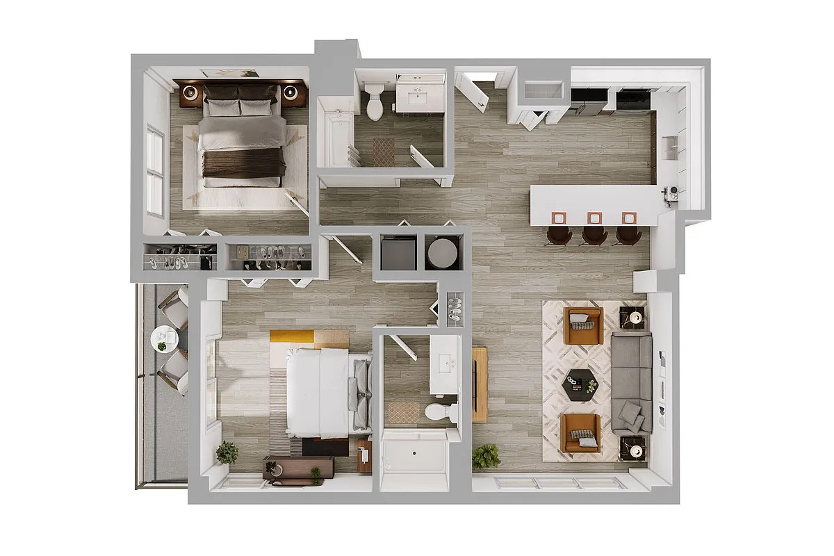Floor plan B2 North