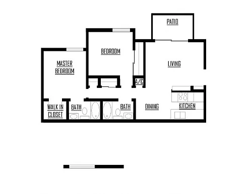Floor plan B3