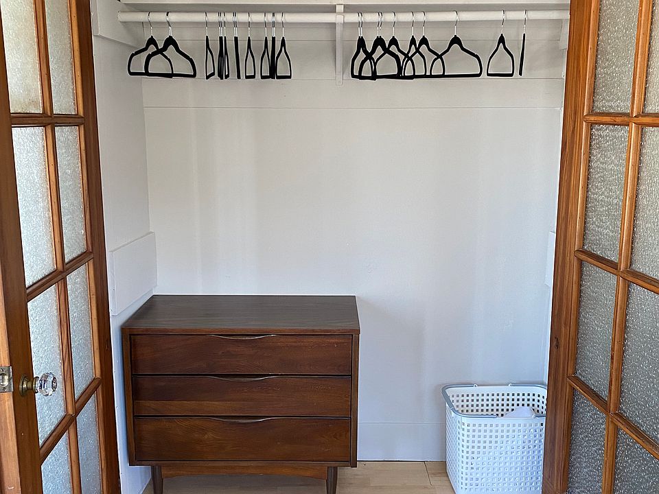 Closet in primary bedroom