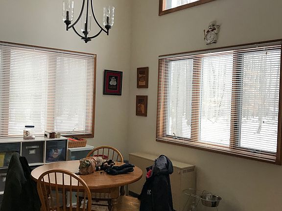 Bright roomy dining area