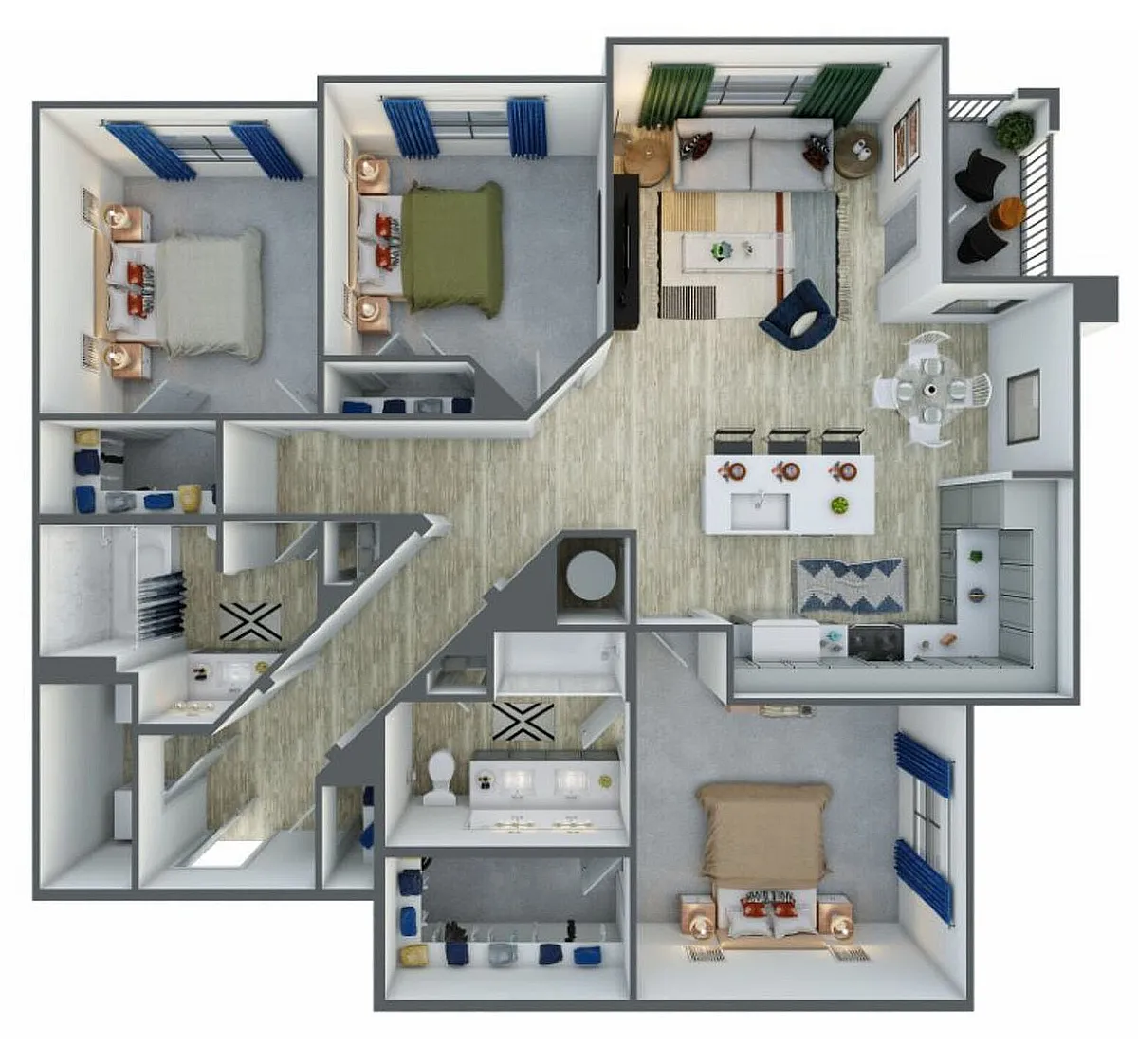Floor plan C1