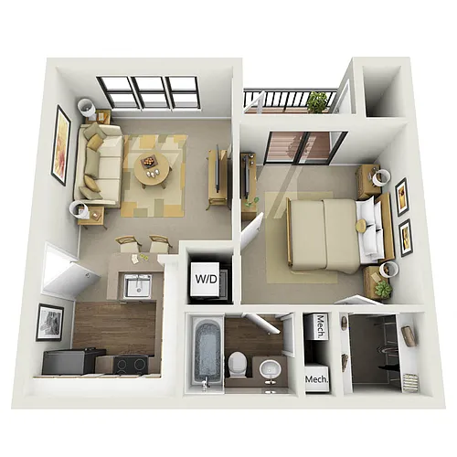 Floor plan A1 - Amelia