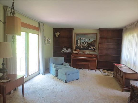 Huge Living Room with atrium door that opens to deck.