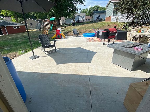 Back patio