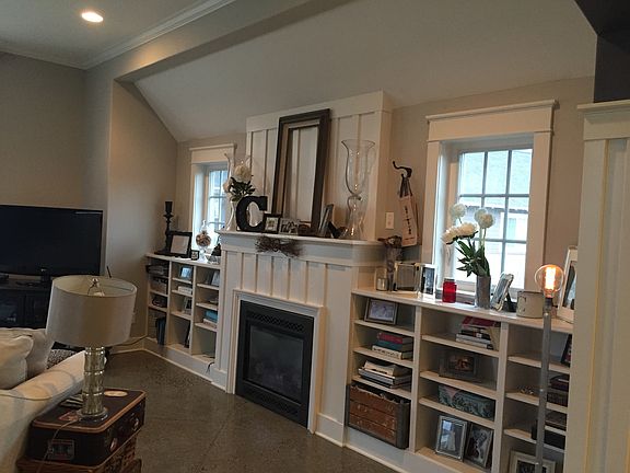 Living room built-ins