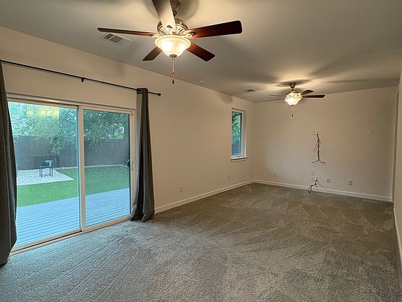 Bedroom 1, w/ backyard access