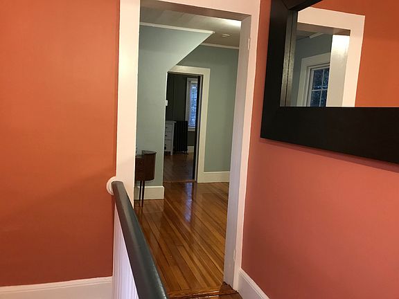 Hall into living room.