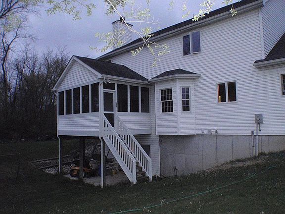 Rear view of Screened Porch