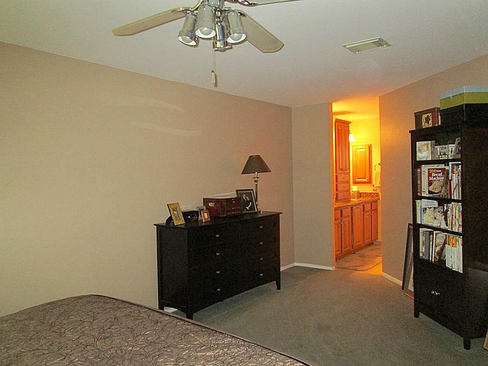 This is of the First Master Bedroom going into the Bath with the Storage Tower.
