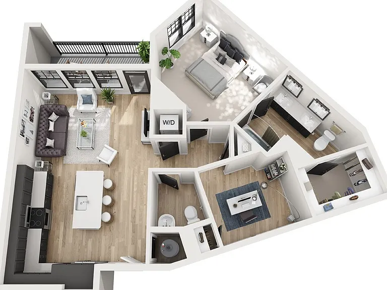 A10 floor plan The Atherton
