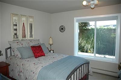 The guest or second bedroom.