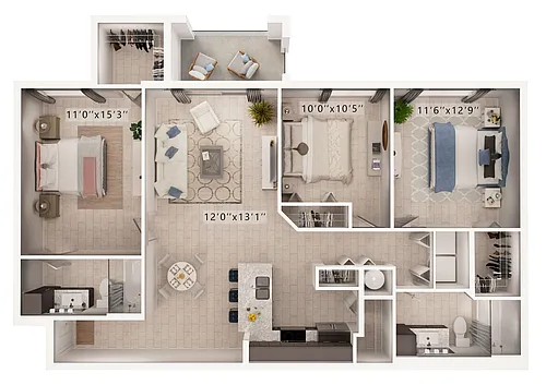 Floor plan Caterina