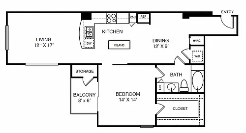 Floor plan A9