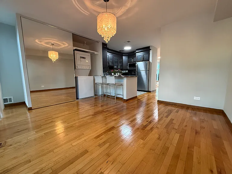 view of eat in kitchen area.