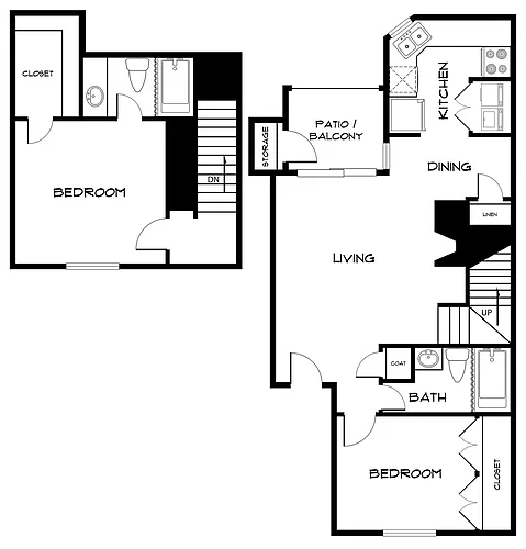 Floor plan B1U