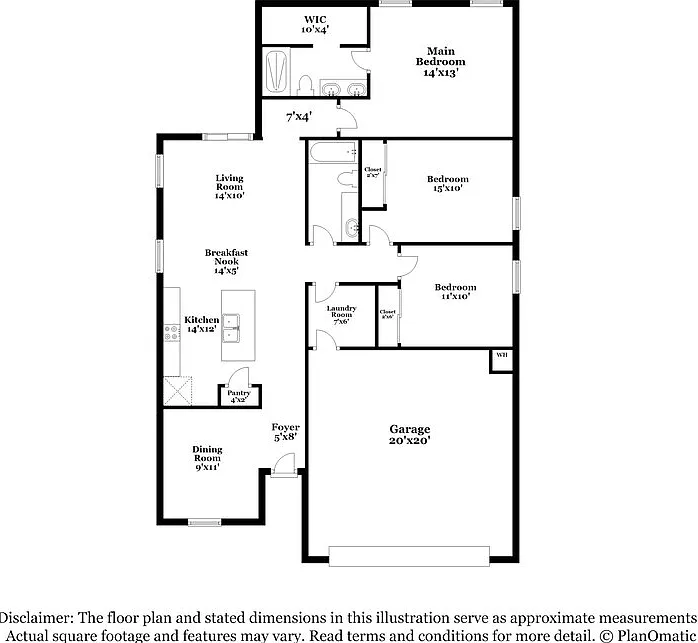 3 bed, 2.0 bath, 1317 sqft, $2,170 — Photo 2