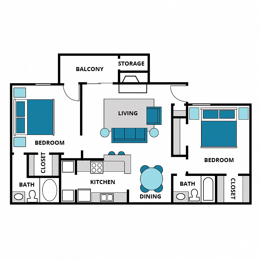 Floor plan B2