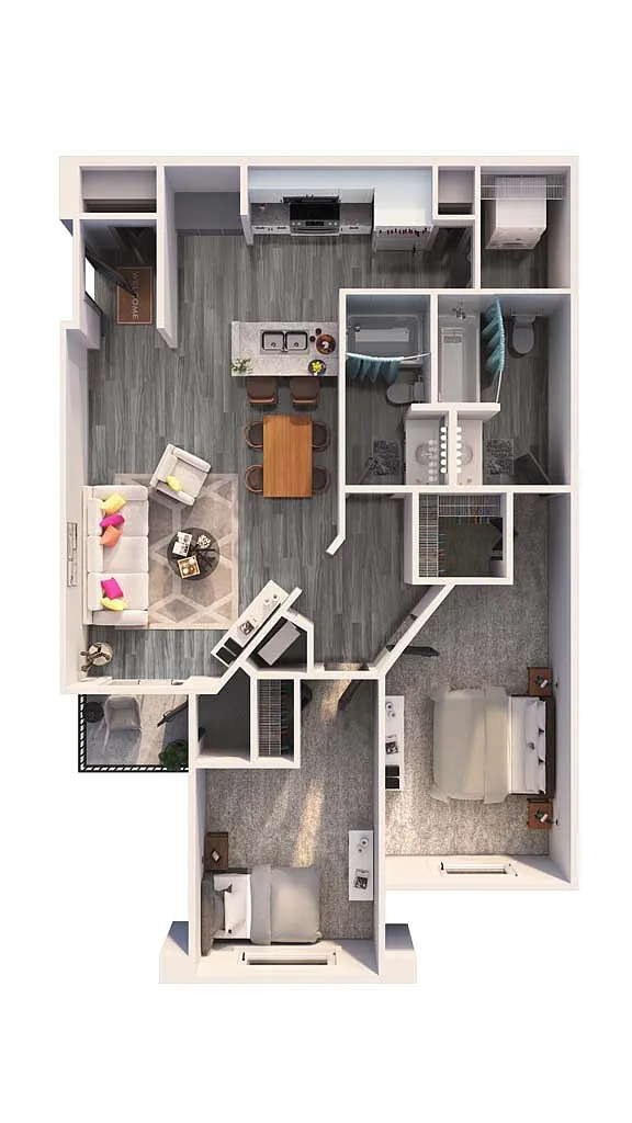 Floor plan B3