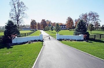 Private gated entrance