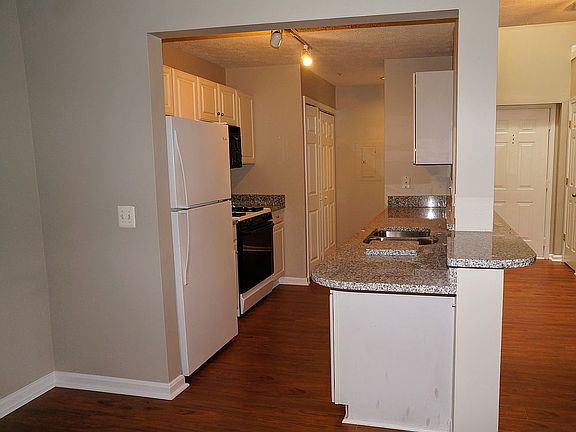 Kitchen with granite