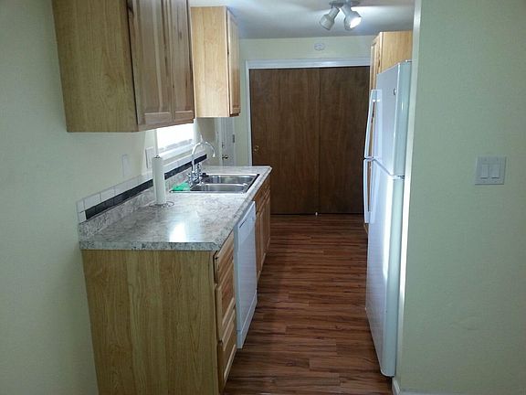 Kitchen Layout View (Note new dishwasher in cabinets)