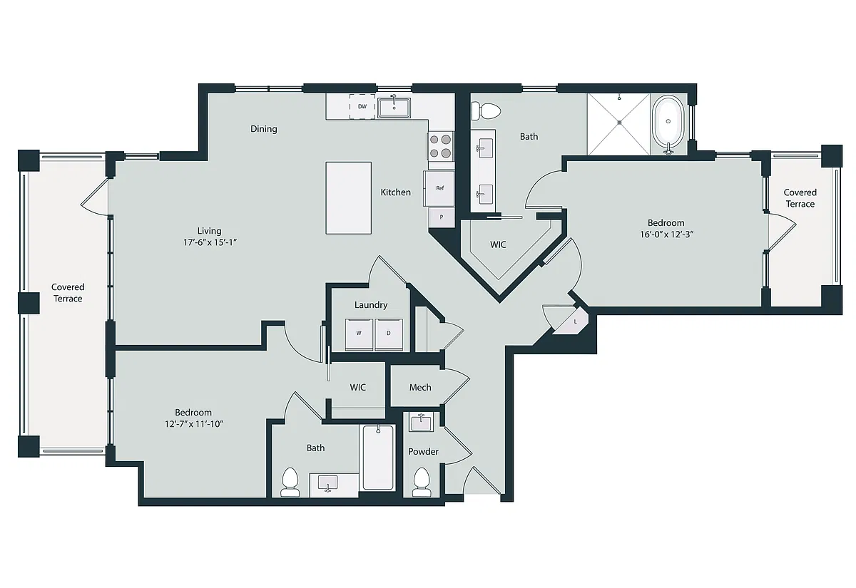 Floor plan B3
