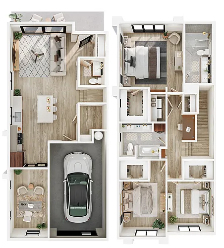 Floor plan 3X25 C