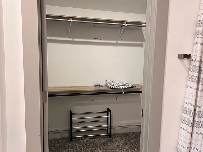 Primary walk-in closet