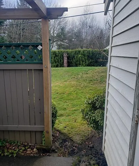 Patio (w/storage room on right)