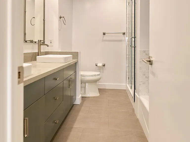 Master Bath with Dual Sink Vanity, Separate Walk-In Shower and Tub