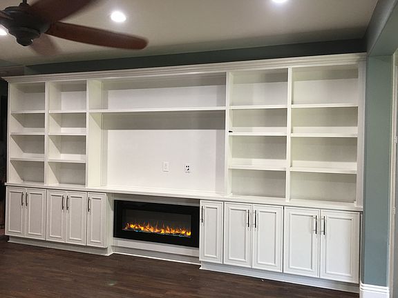 Living room bookcases