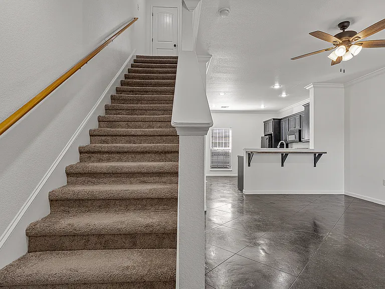 Stairwell View| Deerfield Crossing | Townhome