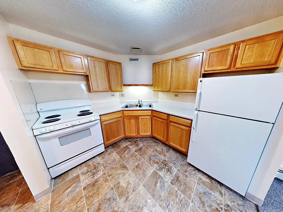 Kitchen from 1 Bedroom Floorplan