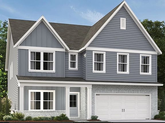 Rendering is for illustrative purposes. Actual exterior selections may vary by homesite.