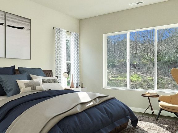 Virtual Rendered Master Bedroom