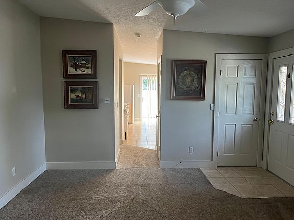 Living room view facing kitchen