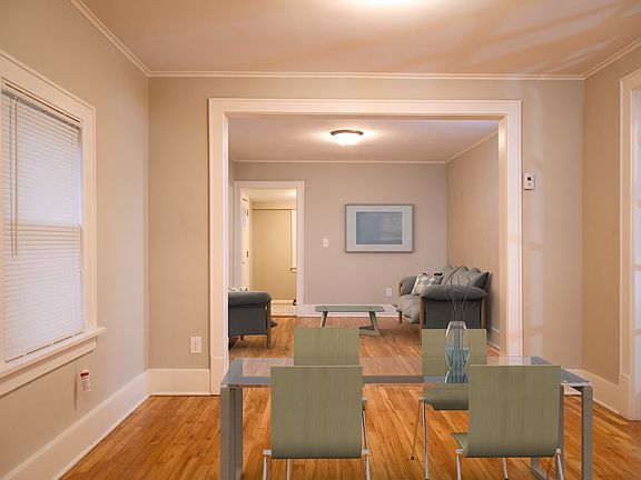 Living Room Dining Staged