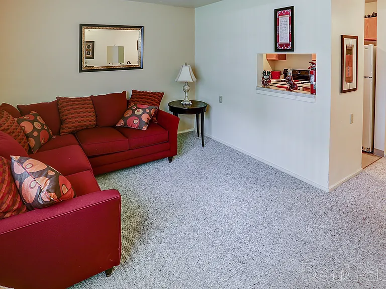 Carpeted Living Room