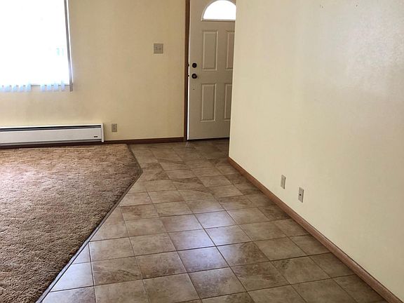 View from kitchen to the front door