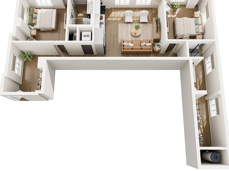 2BR Type G 2BR Type G