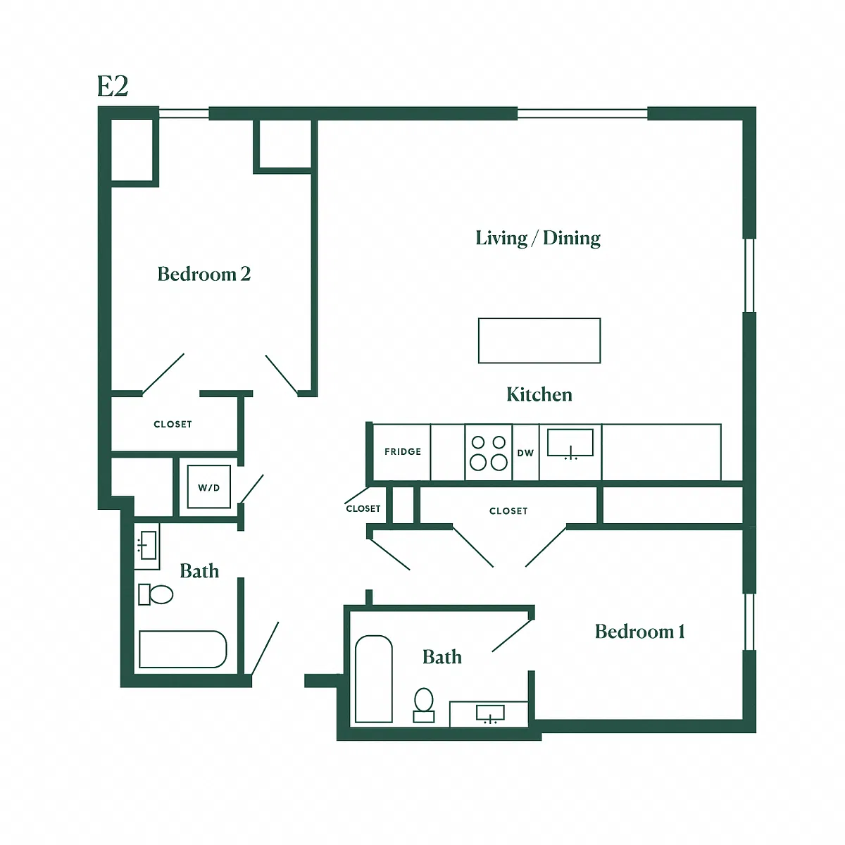 Floor plan E2