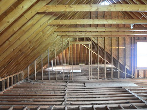 unfinished upstairs