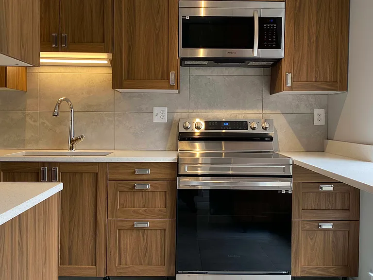 kitchen from entrance hallway